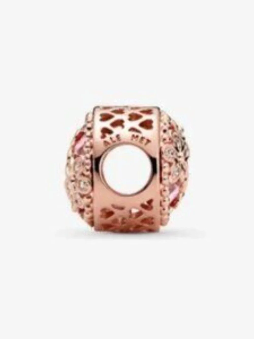 Pandora Sparkling Pink Daisy Flower Charm